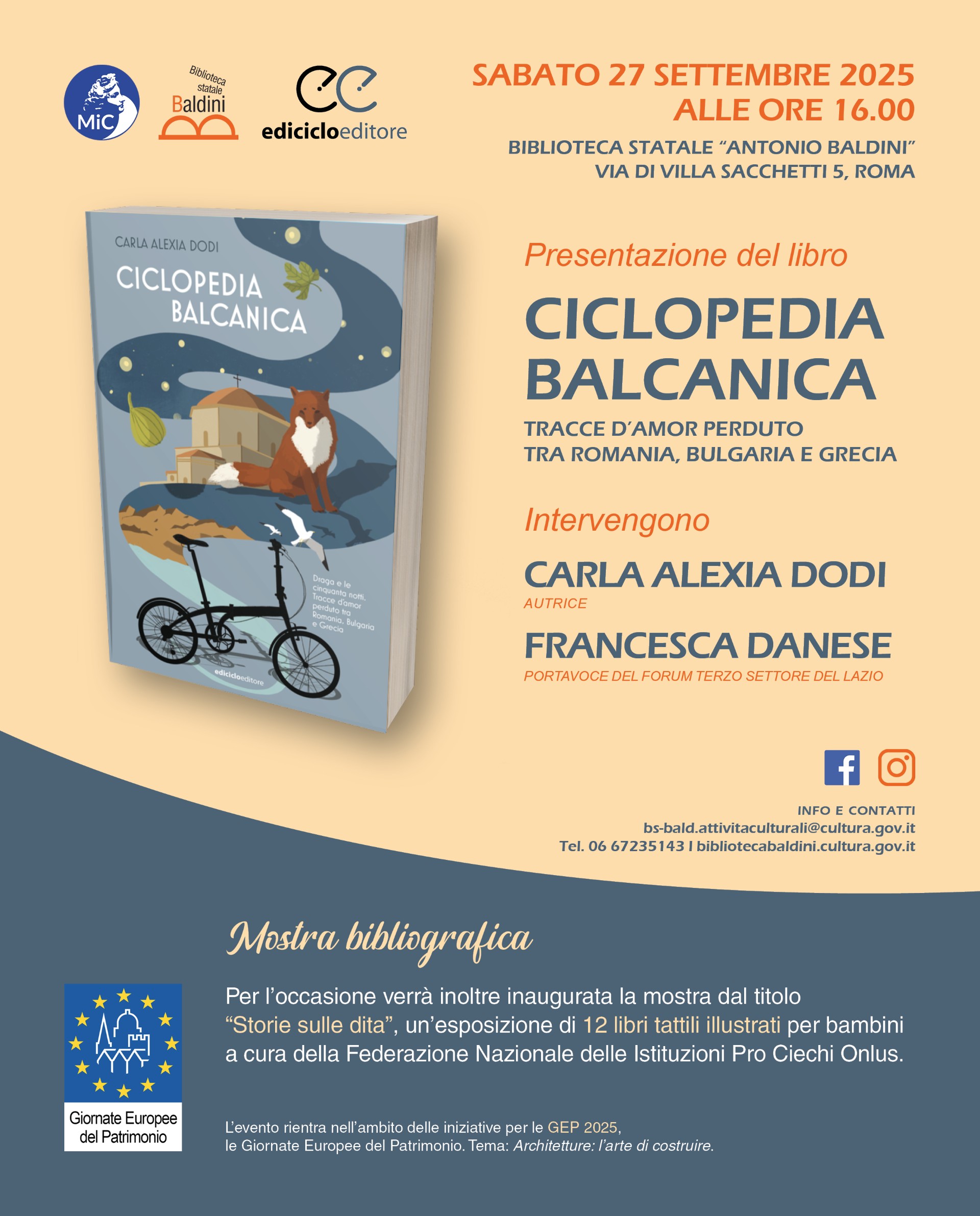 GEP Giornate Europee del Patrimonio 2025